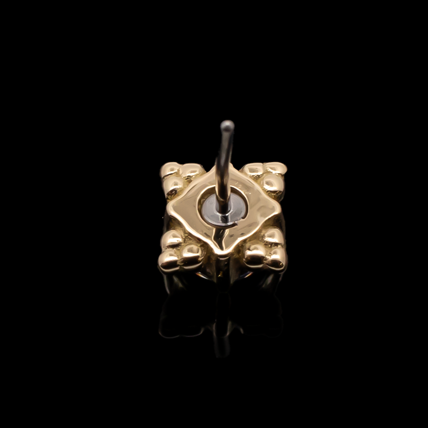 Wren - 18kt Gold Threadless End