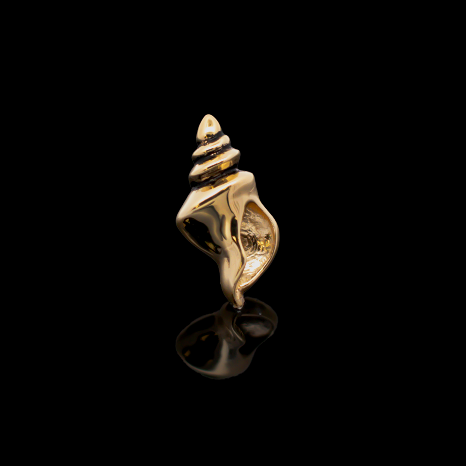 Vela - 18kt Gold Threadless End