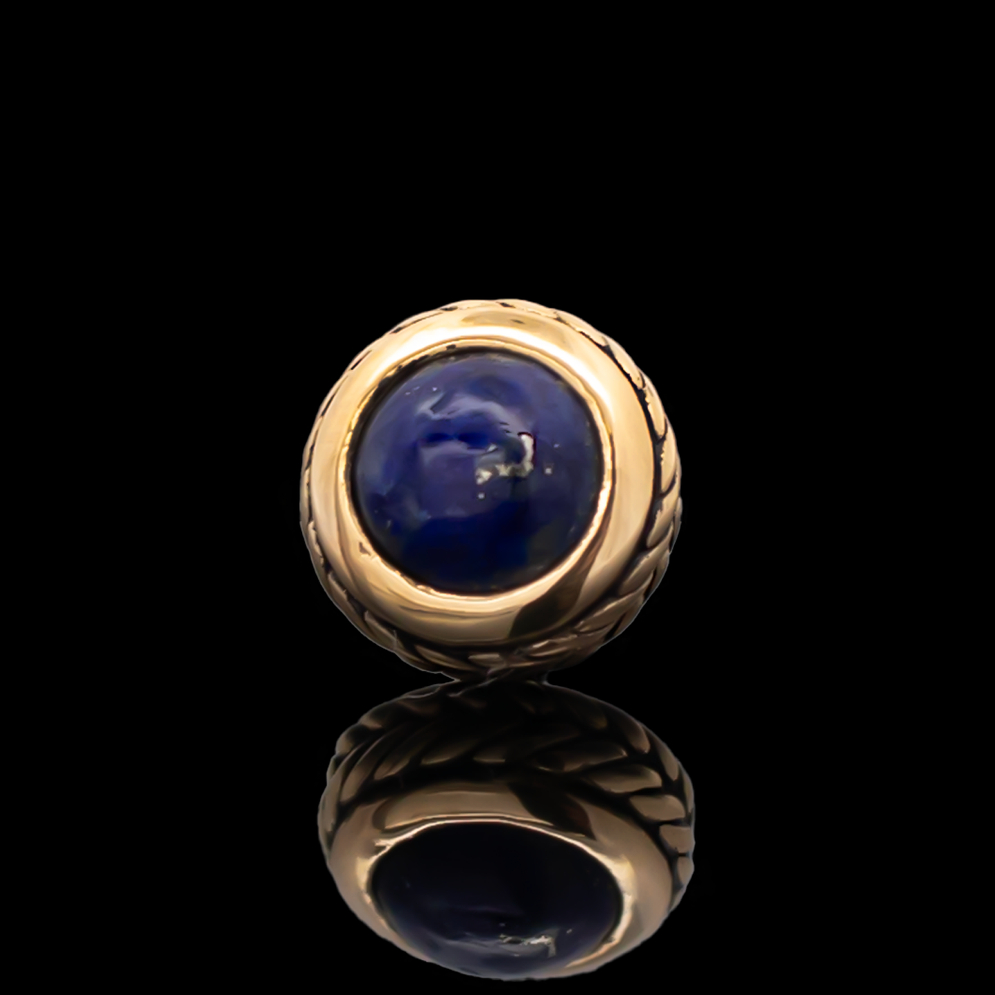 Laurel - 18kt Gold Threadless End