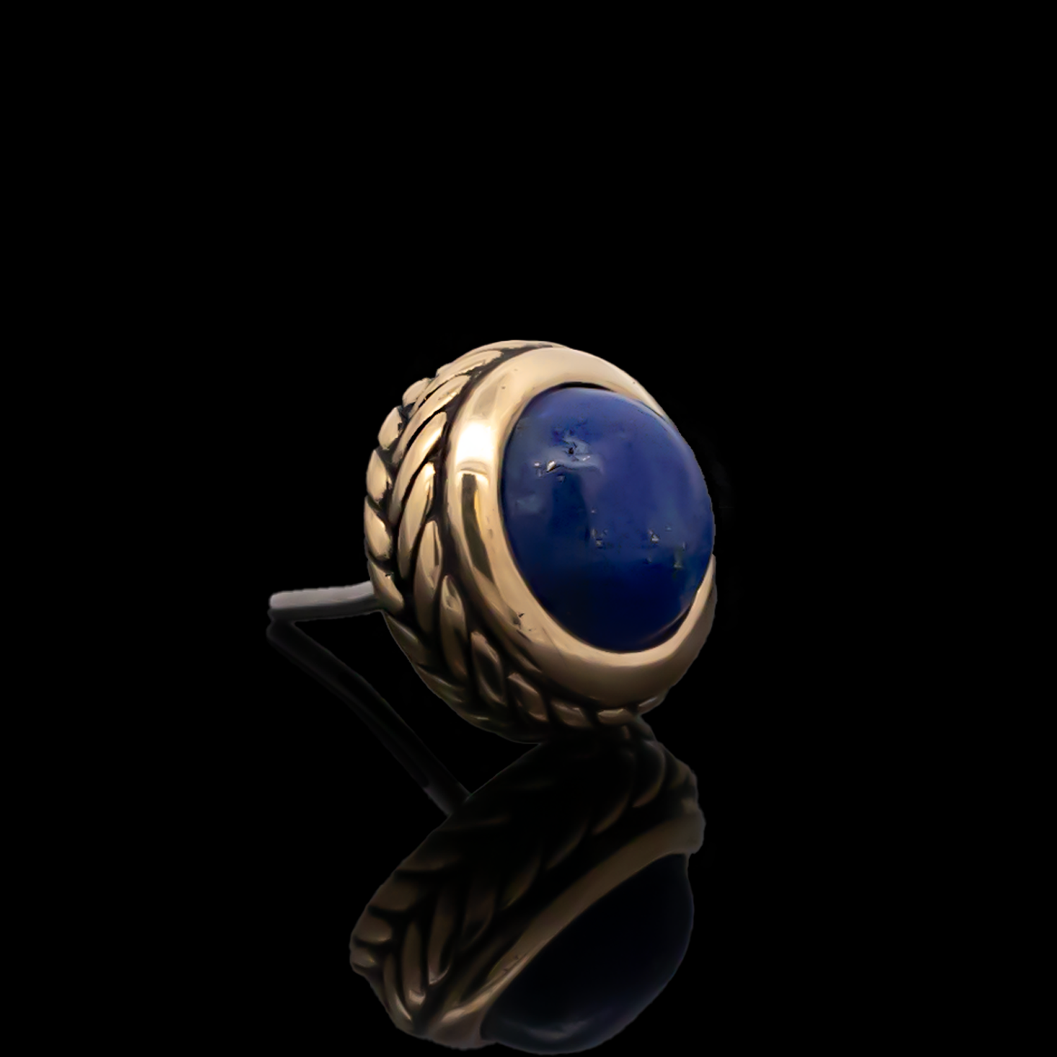 Laurel - 18kt Gold Threadless End