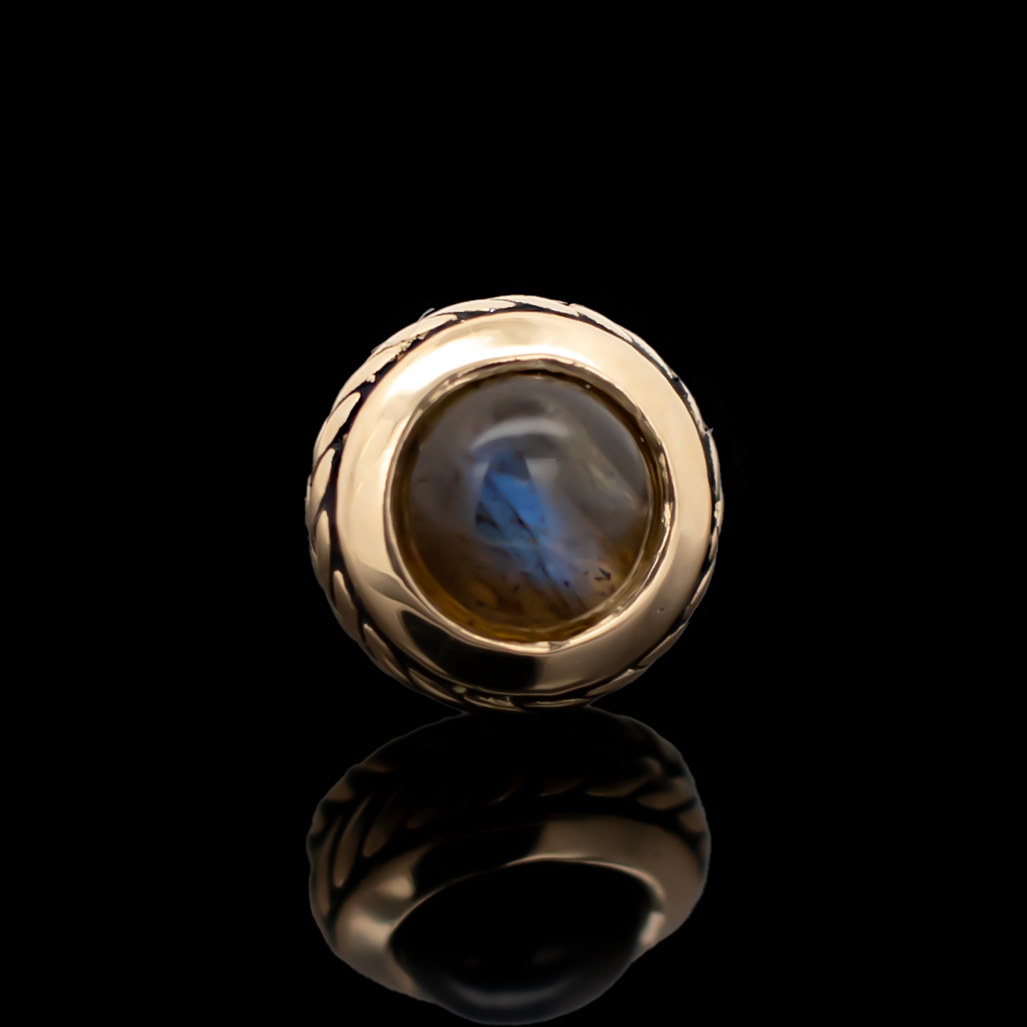 Laurel - 18kt Gold Threadless End