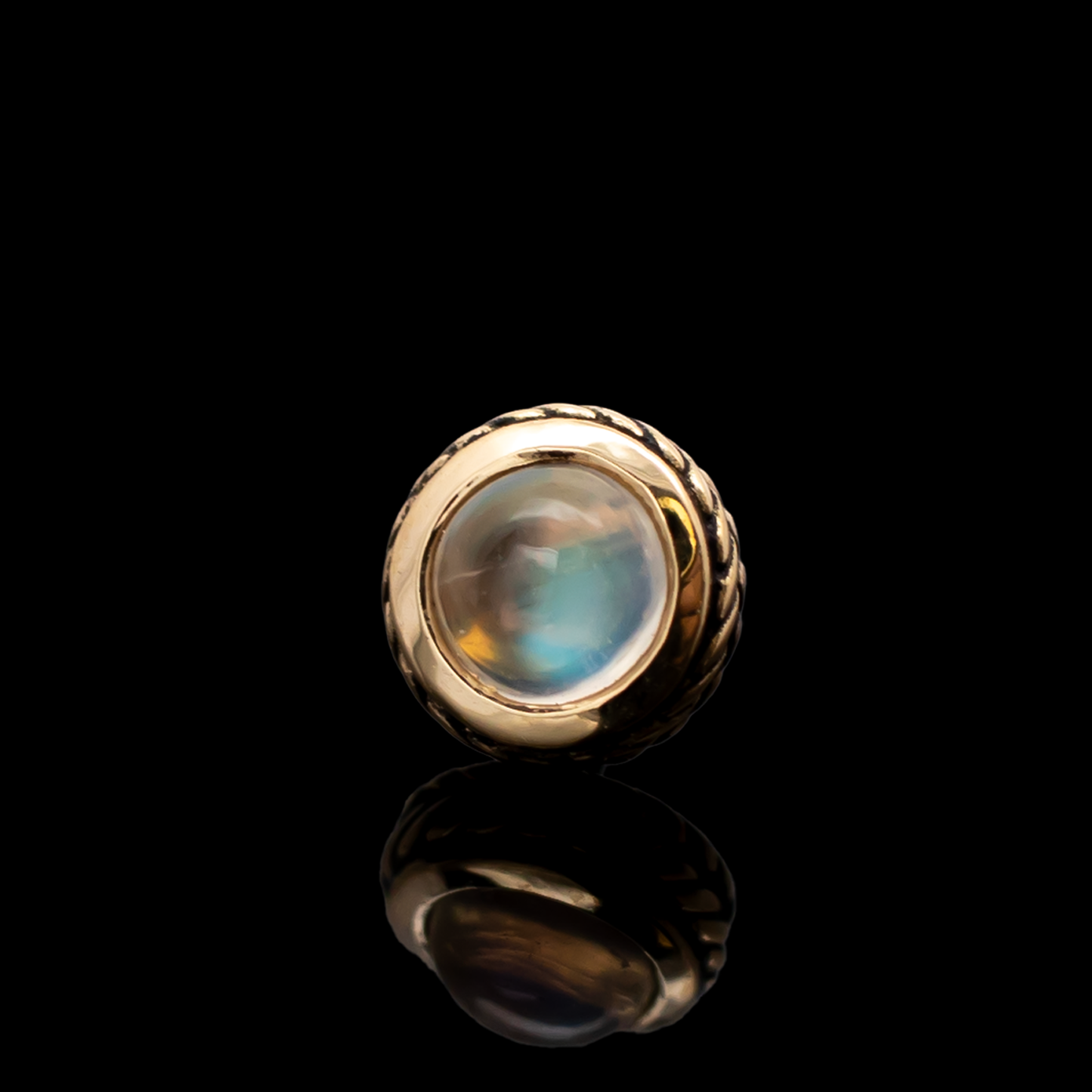 Laurel - 18kt Gold Threadless End