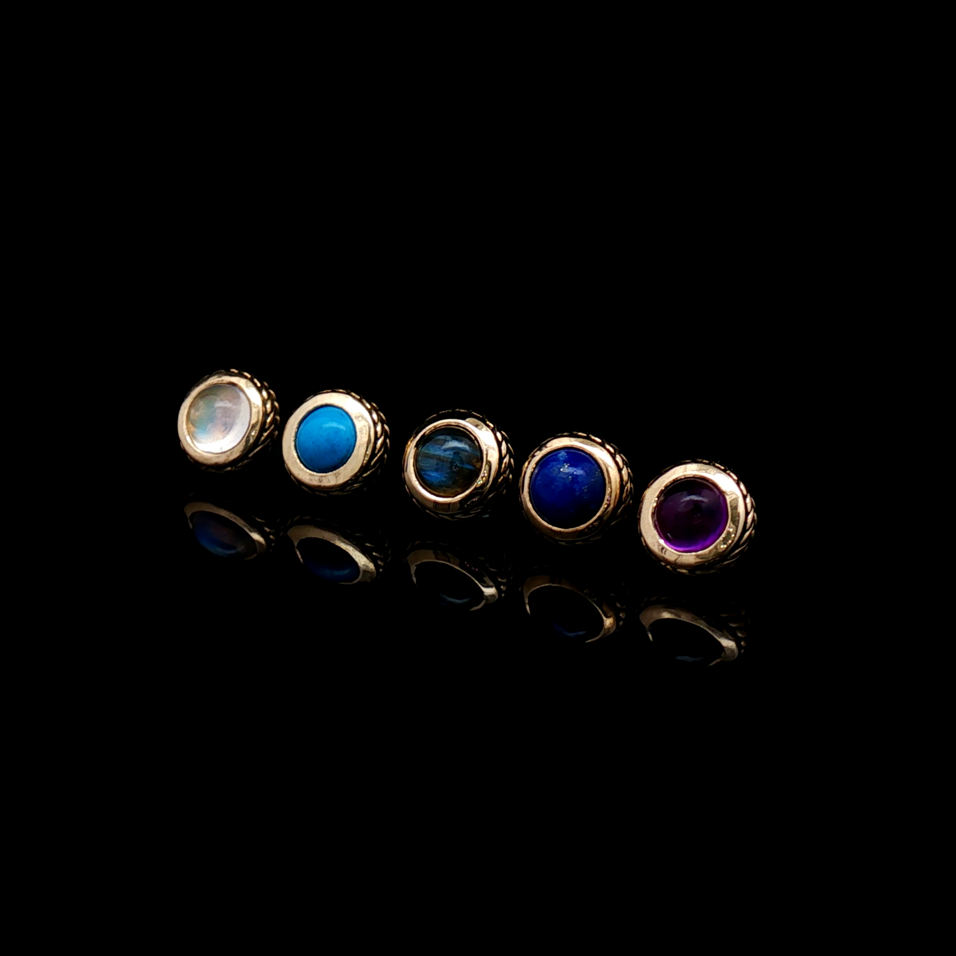 Laurel - 18kt Gold Threadless End