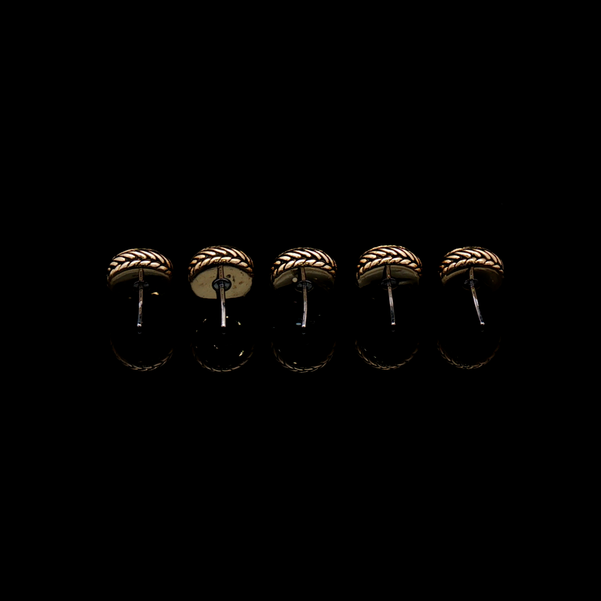 Laurel - 18kt Gold Threadless End