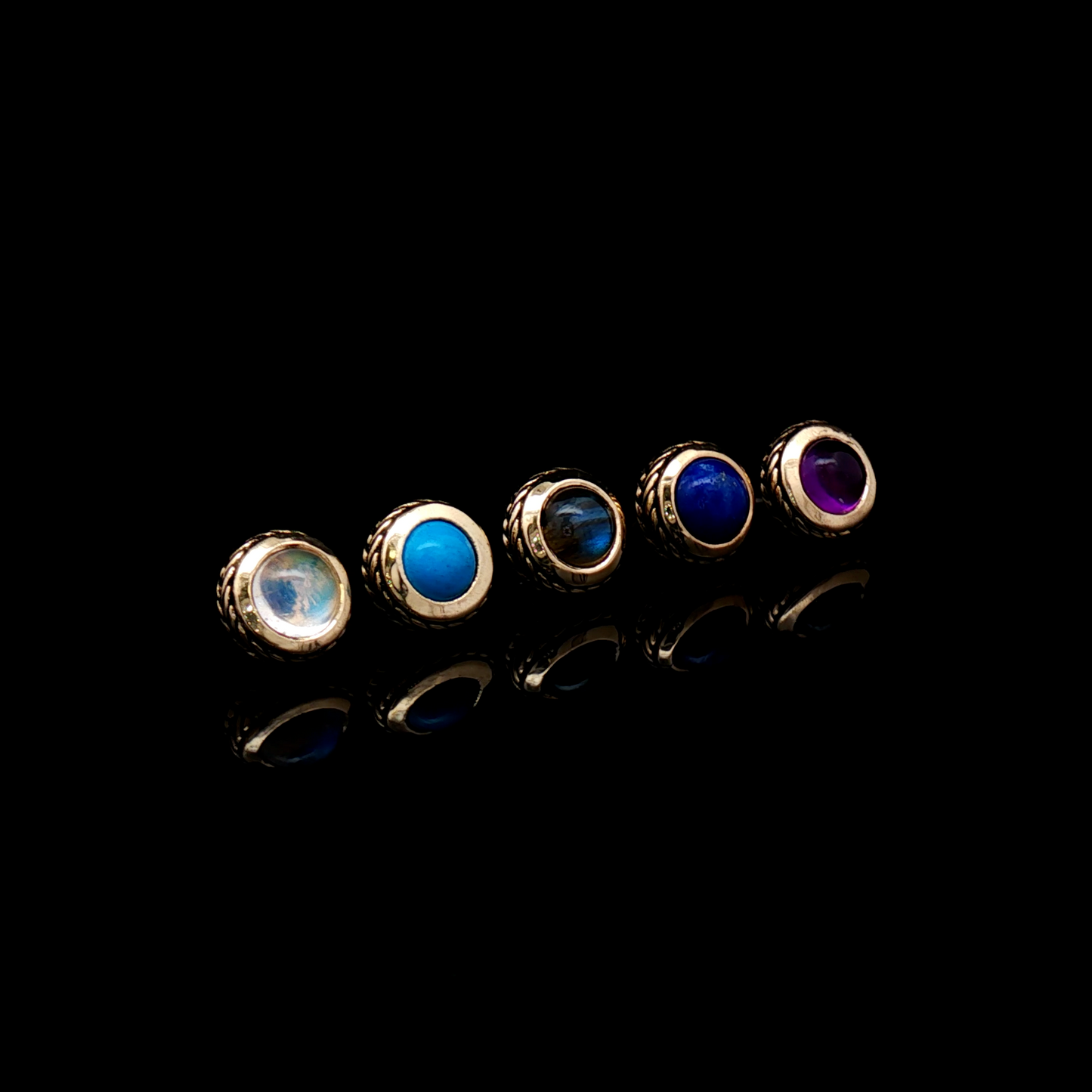 Laurel - 18kt Gold Threadless End