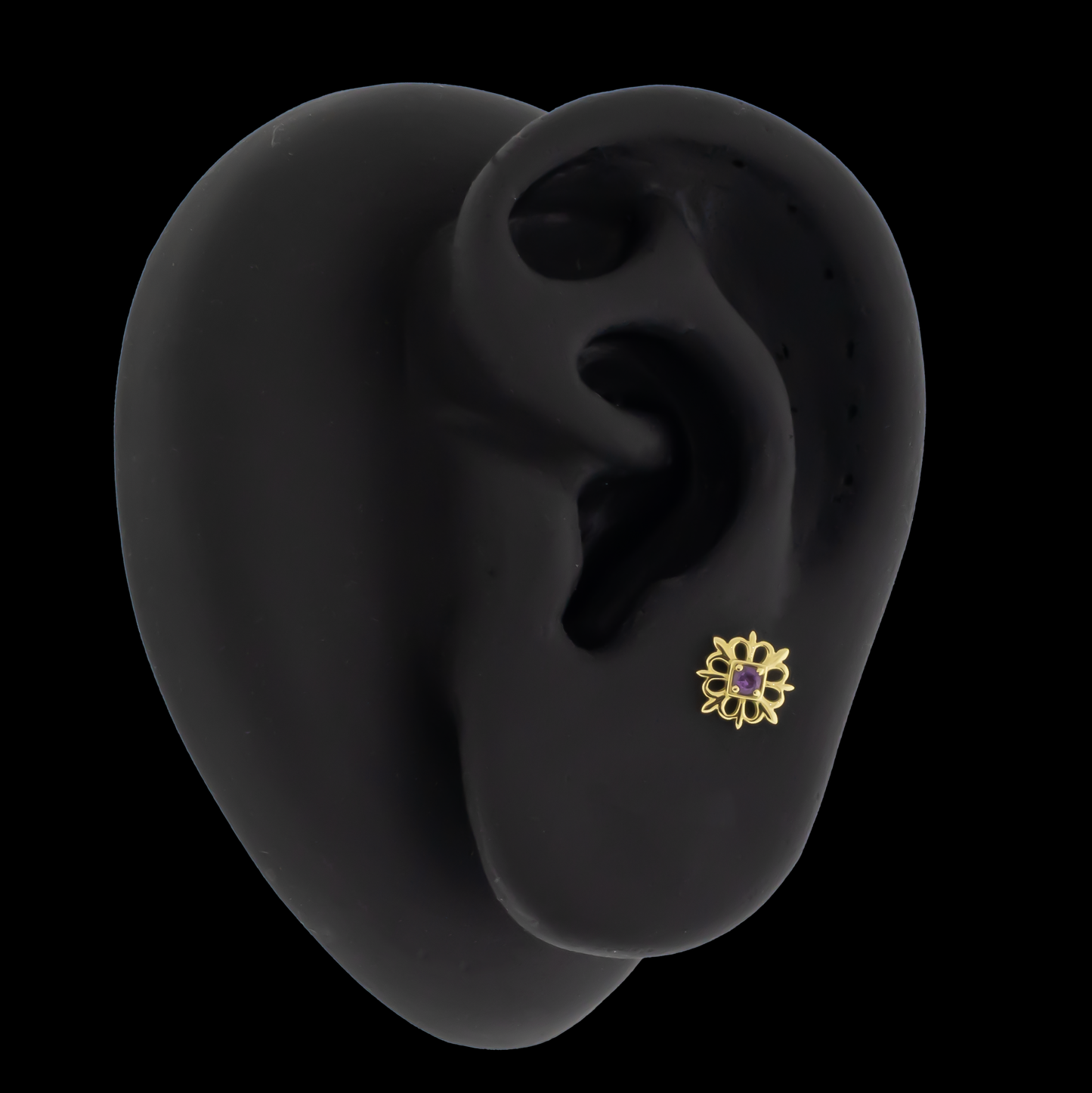 Olivia - 18kt Gold Threadless End