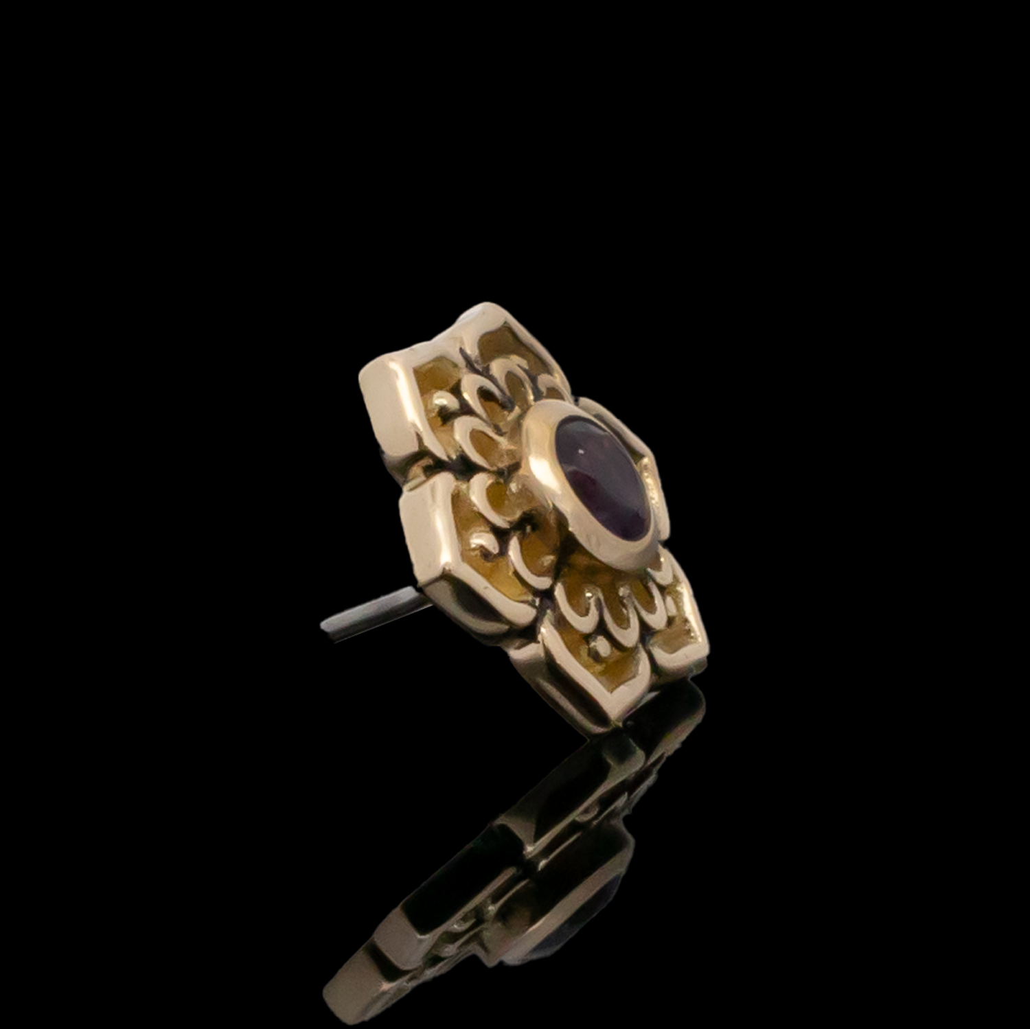 Aurora - 18kt Gold Threadless End