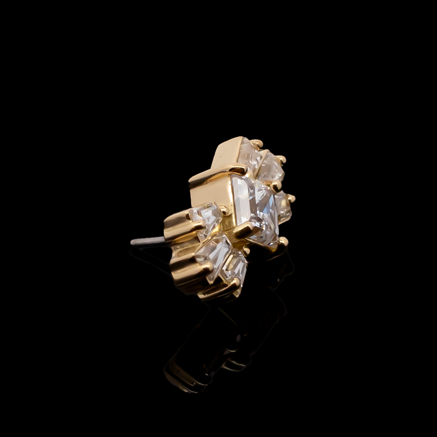 Luca - 18kt Gold Threadless End
