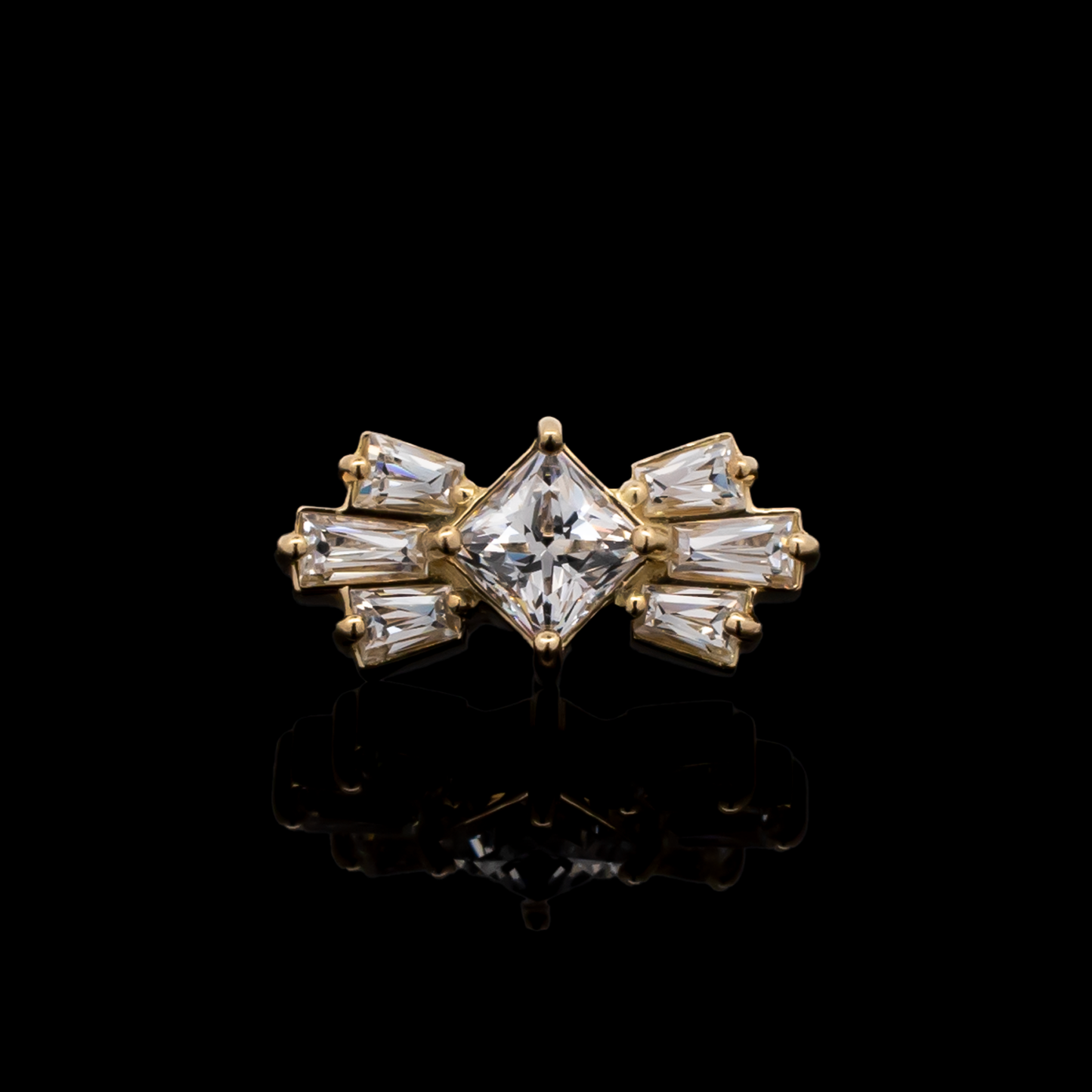 Luca - 18kt Gold Threadless End