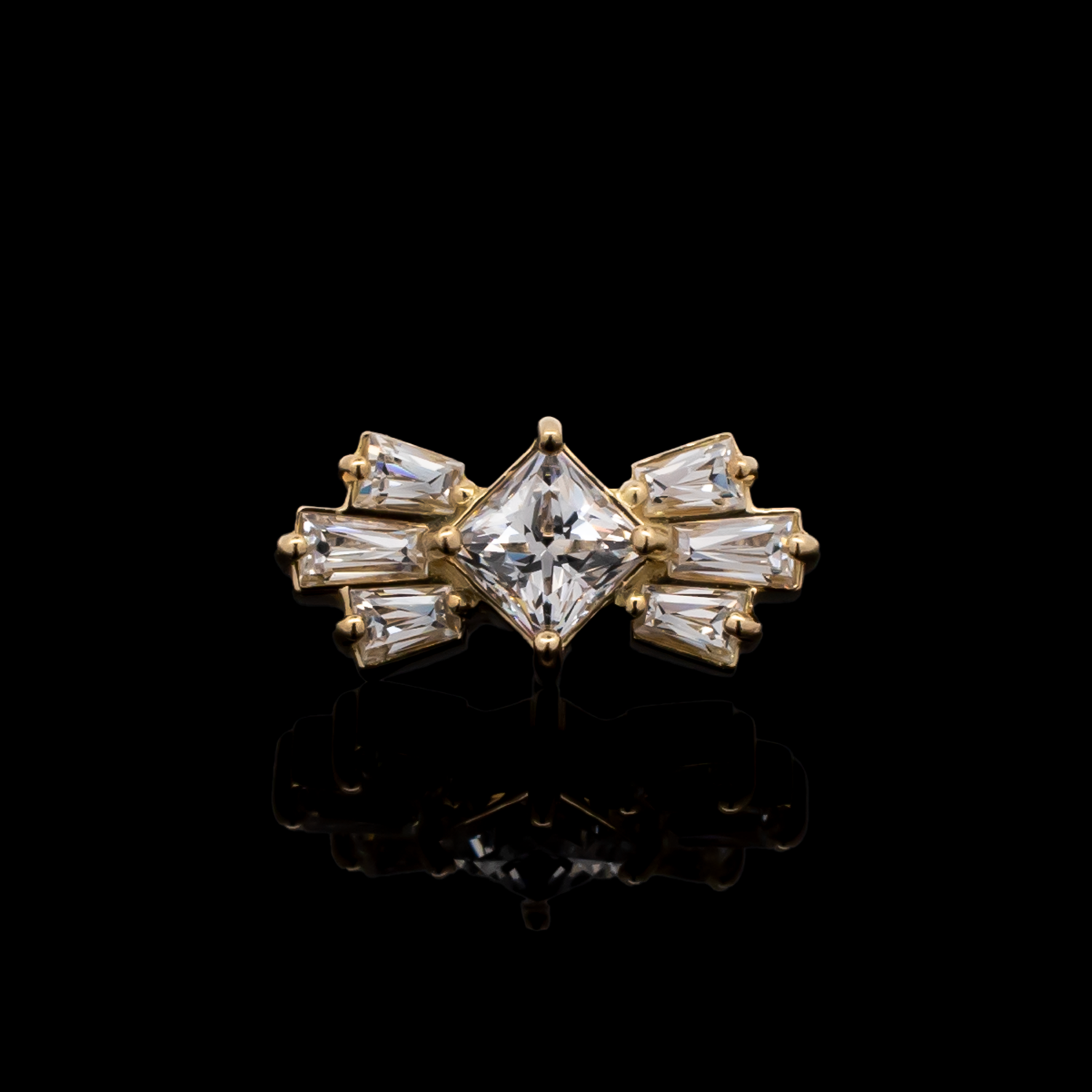 Luca - 18kt Gold Threadless End