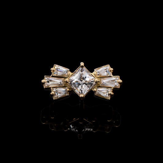 Luca - 18kt Gold Threadless End