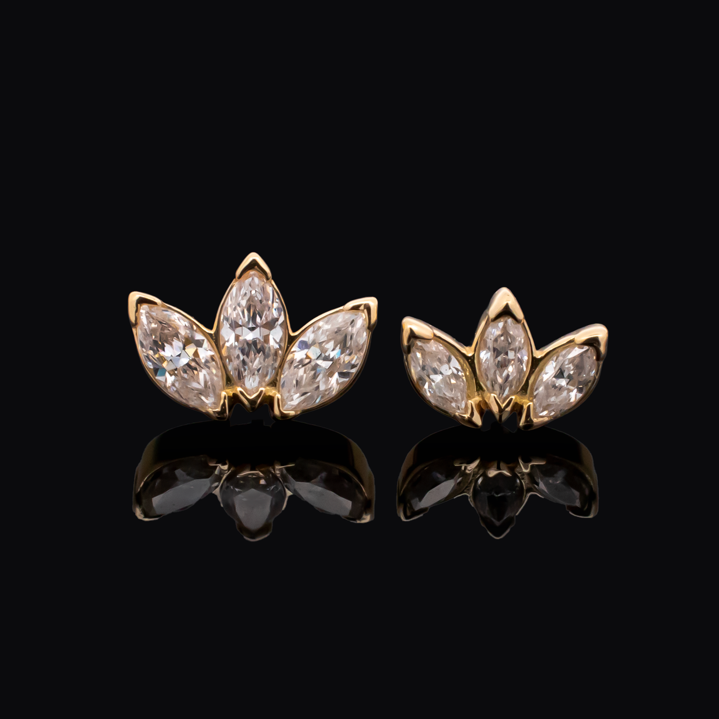 Eloria - 18kt Gold Threadless End
