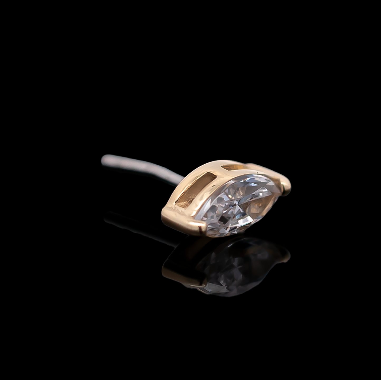 Aurum - 18kt Gold Threadless End