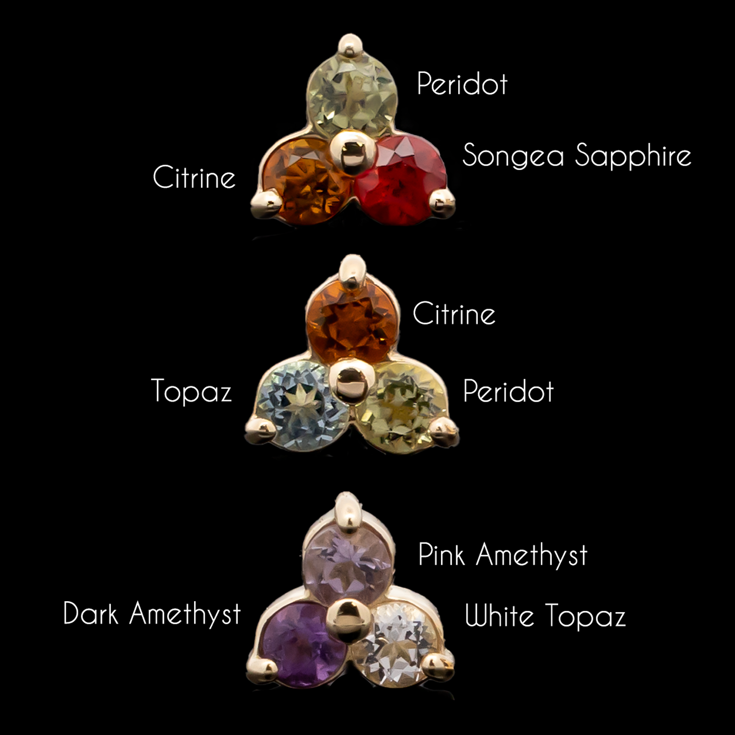 Eleanor - 18kt Gold Threadless End