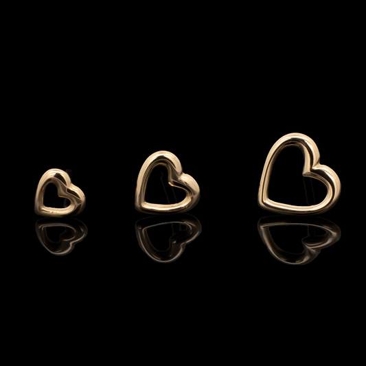 Riley - 18kt Gold Threadless End