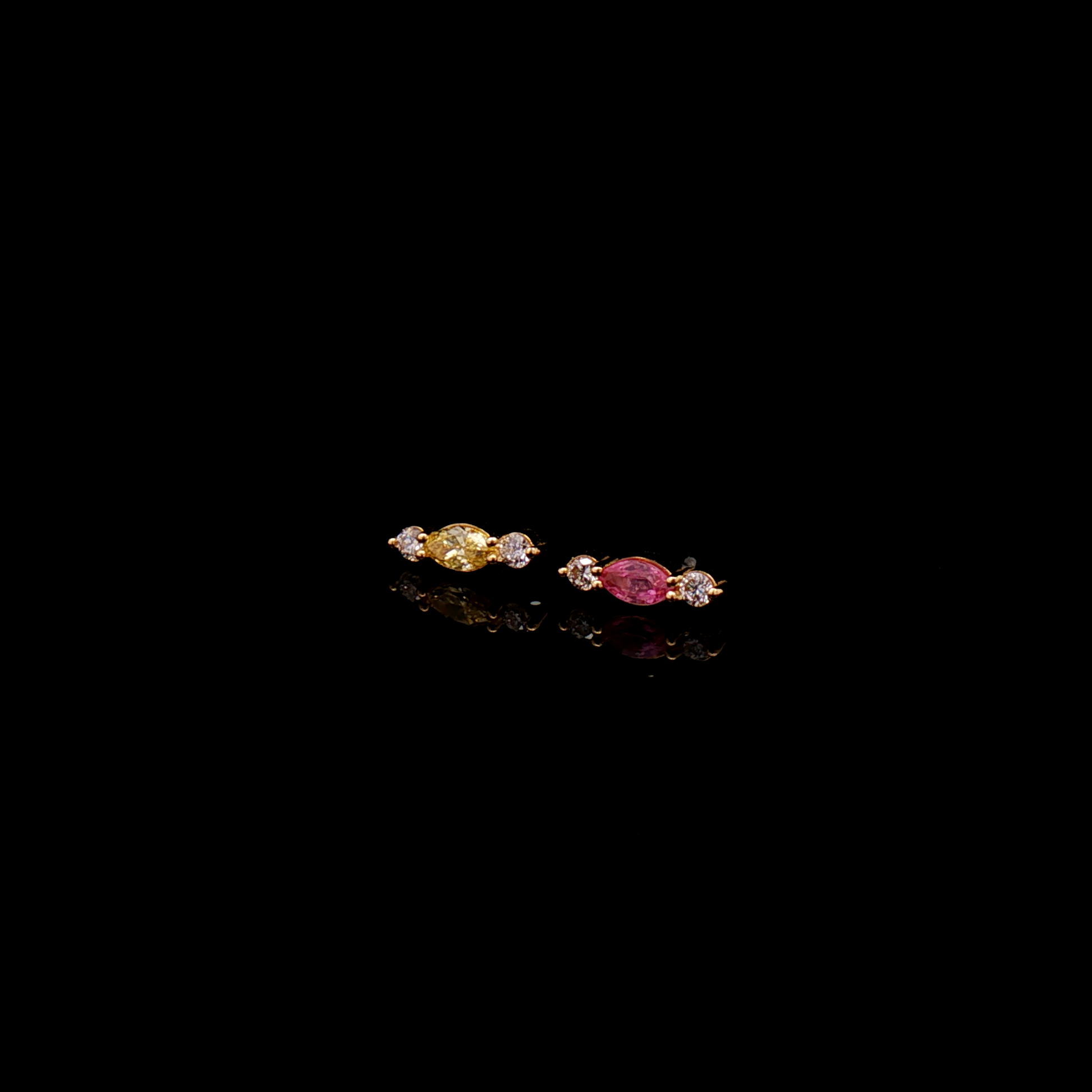 Brielle - 18kt Gold Threadless End