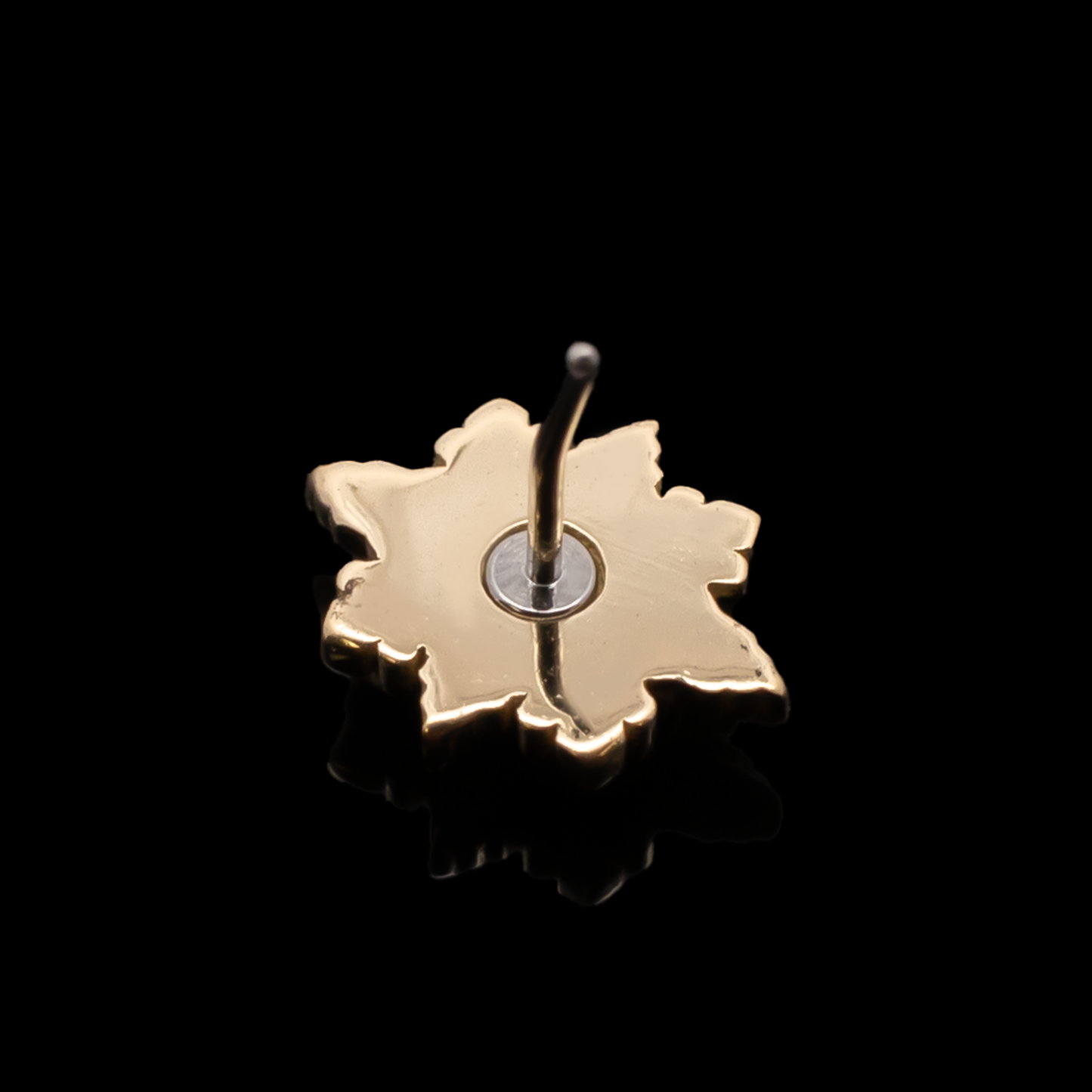 River - 18kt Gold Threadless End