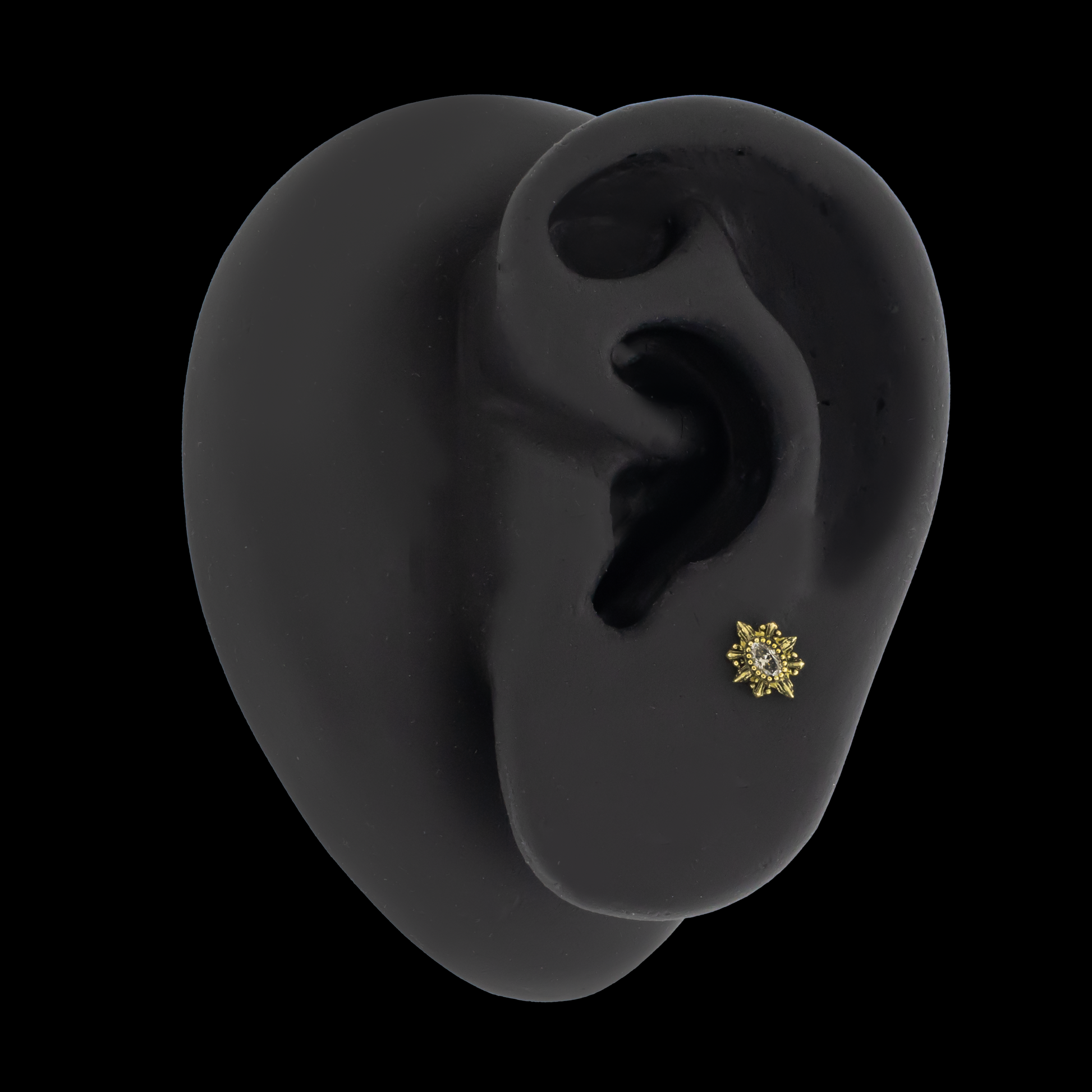 River - 18kt Gold Threadless End