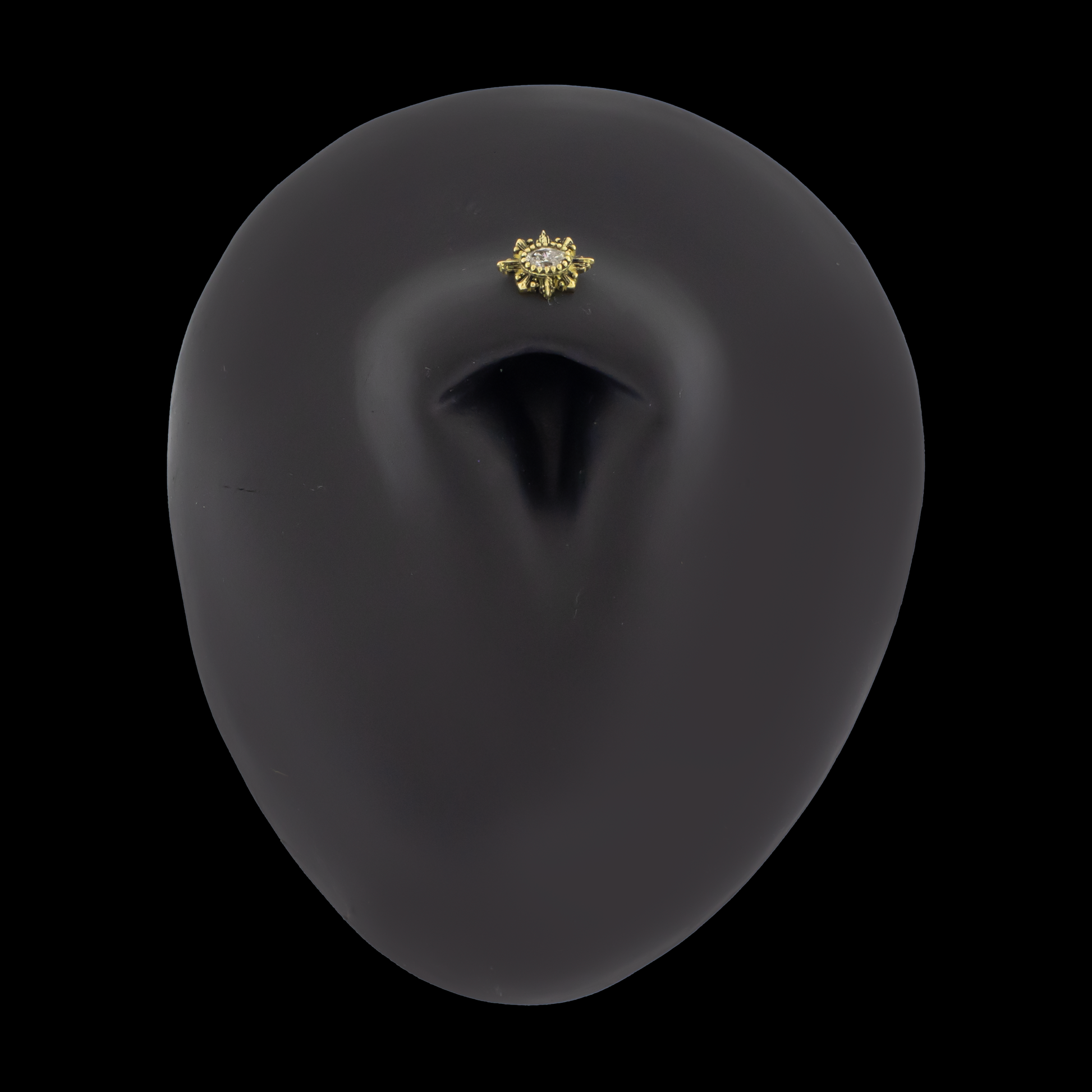River - 18kt Gold Threadless End