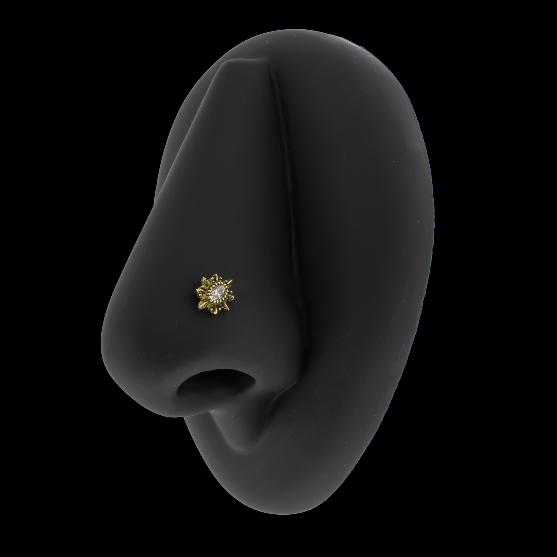 River - 18kt Gold Threadless End