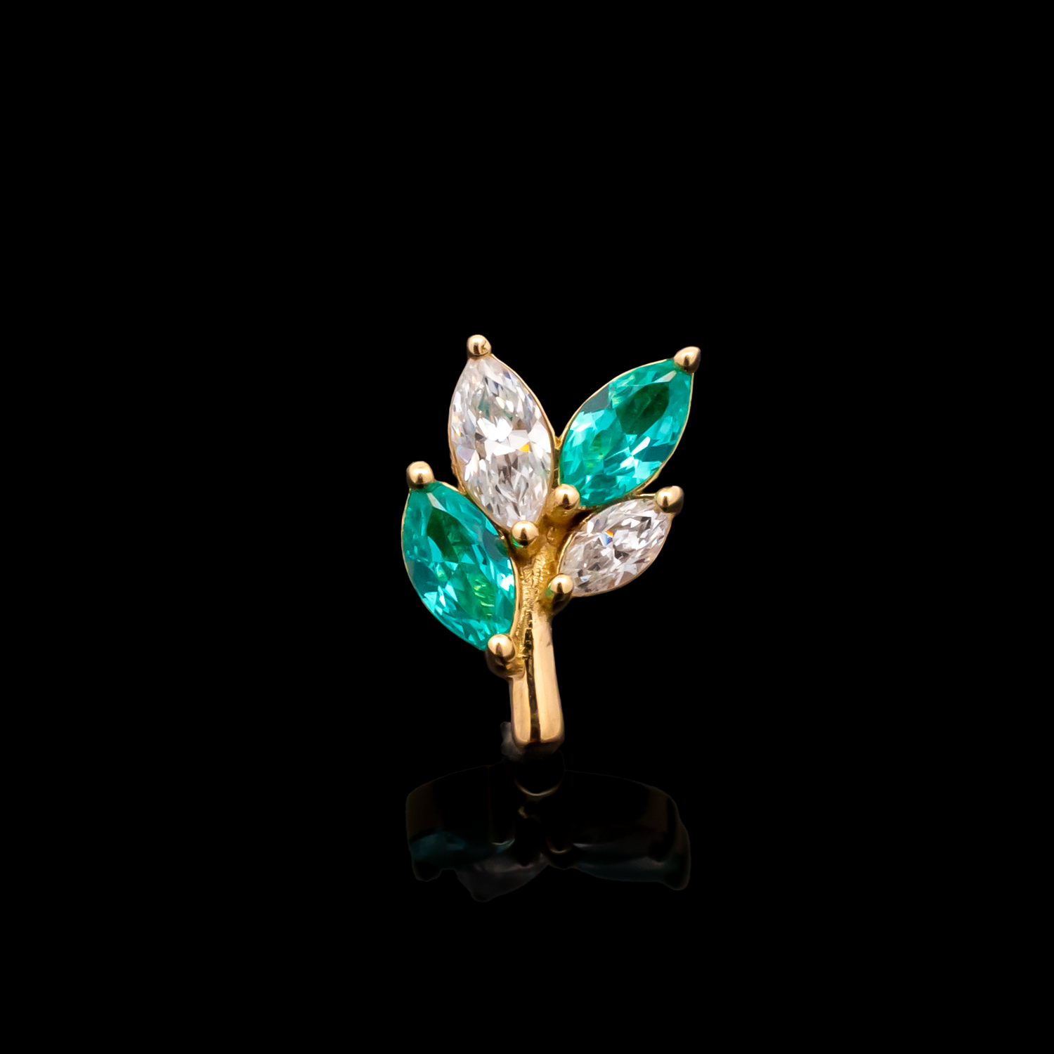Valenza - 18kt Gold Threadless End