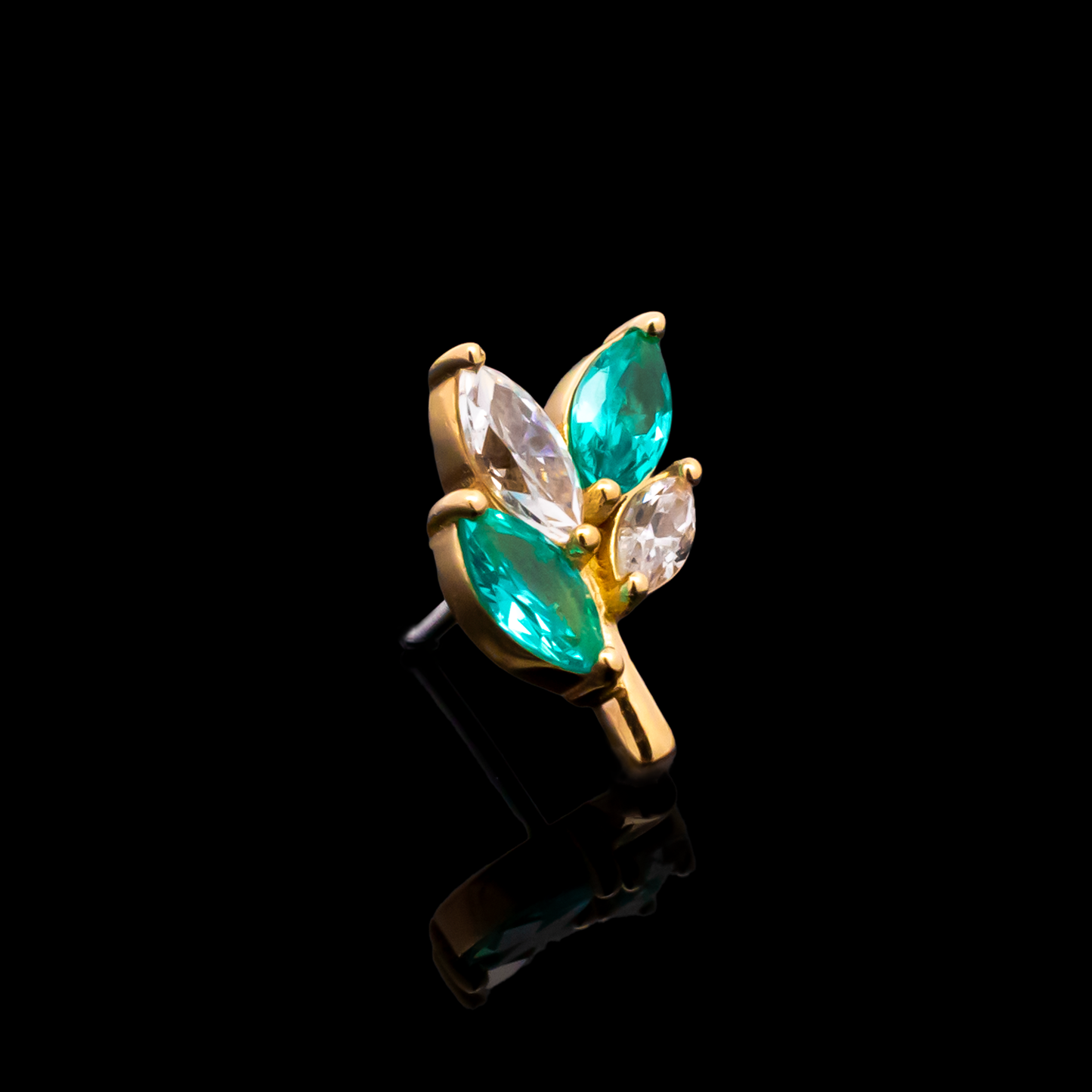 Valenza - 18kt Gold Threadless End
