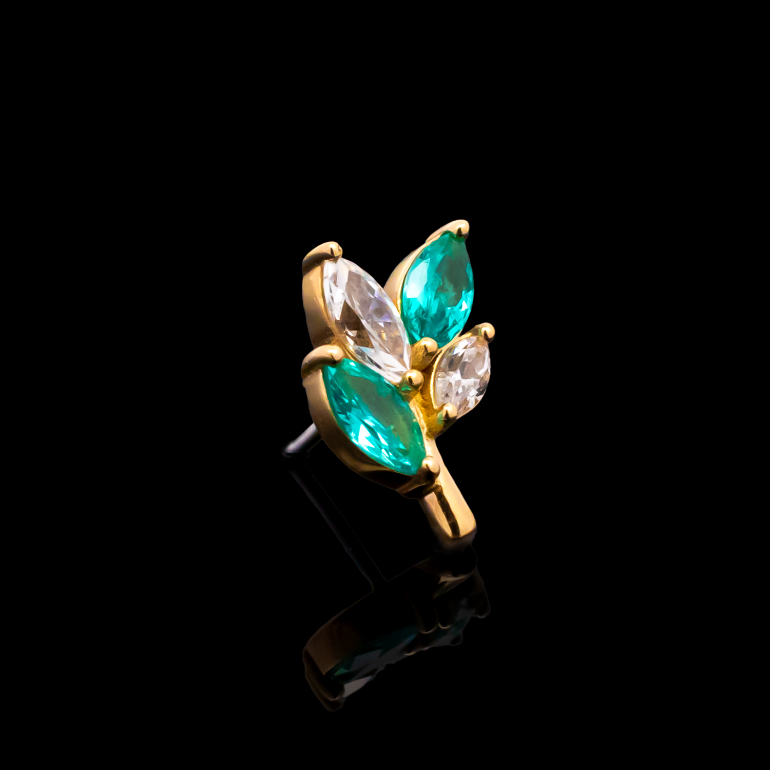 Valenza - 18kt Gold Threadless End