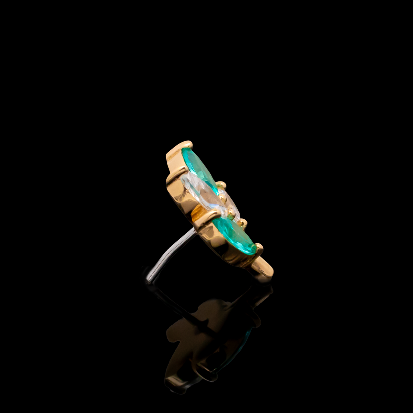 Valenza - 18kt Gold Threadless End