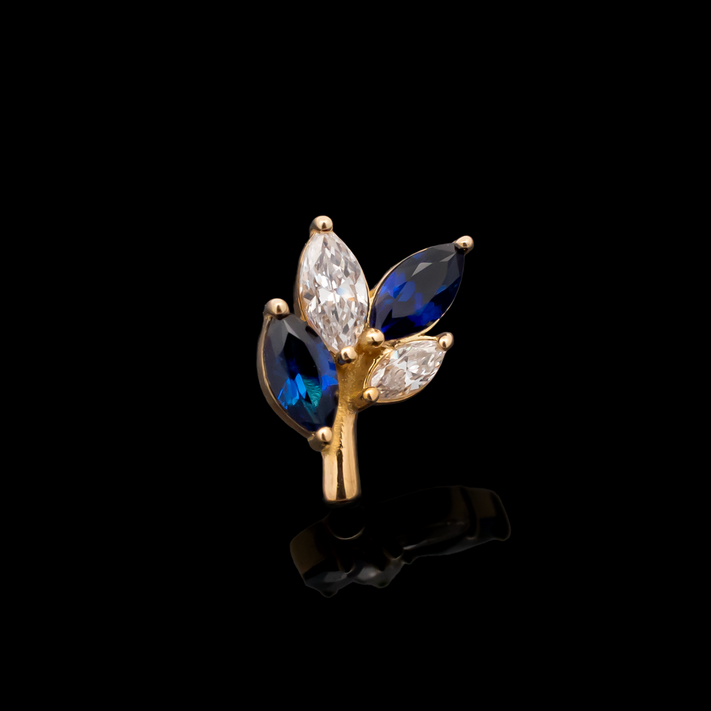 Valenza - 18kt Gold Threadless End