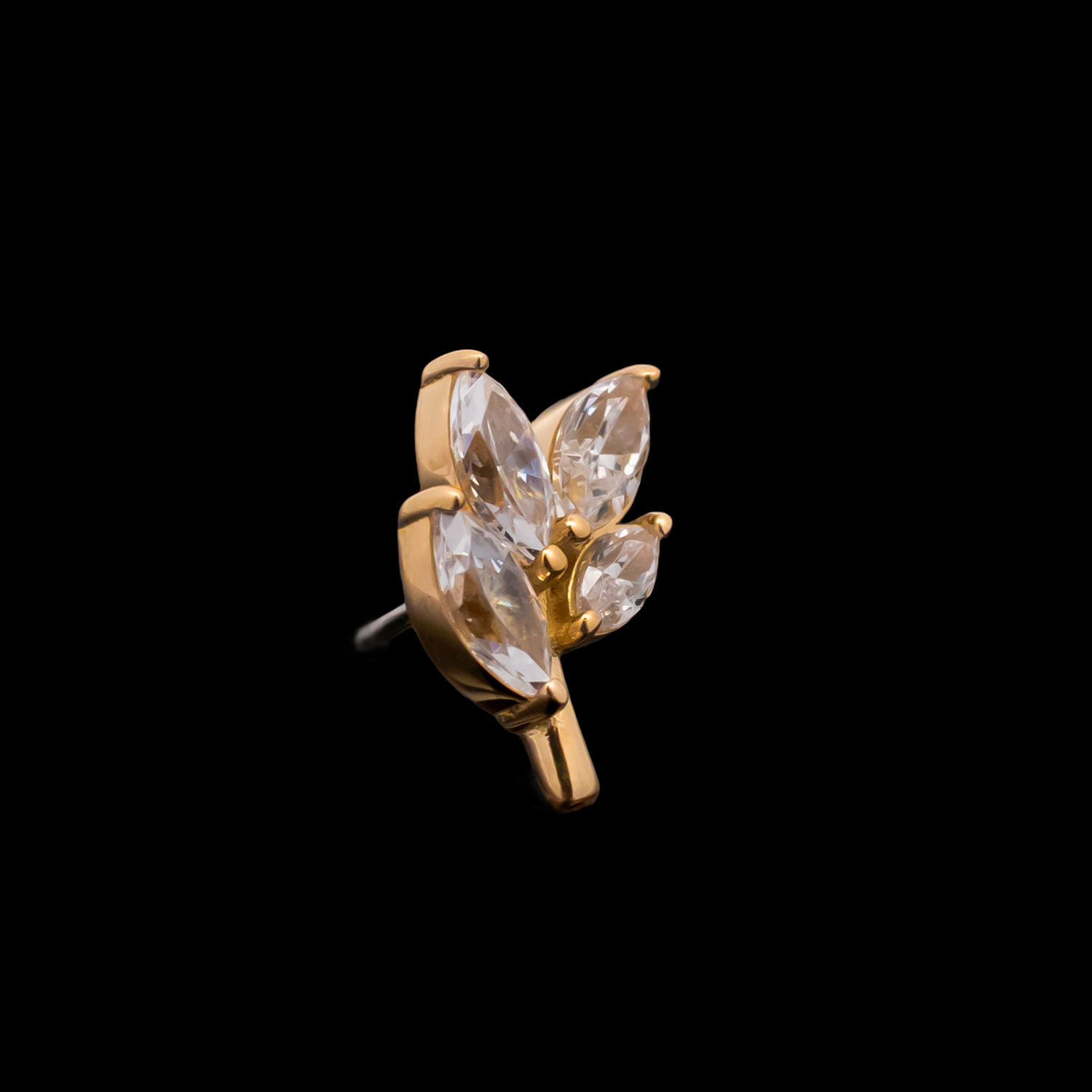 Valenza - 18kt Gold Threadless End