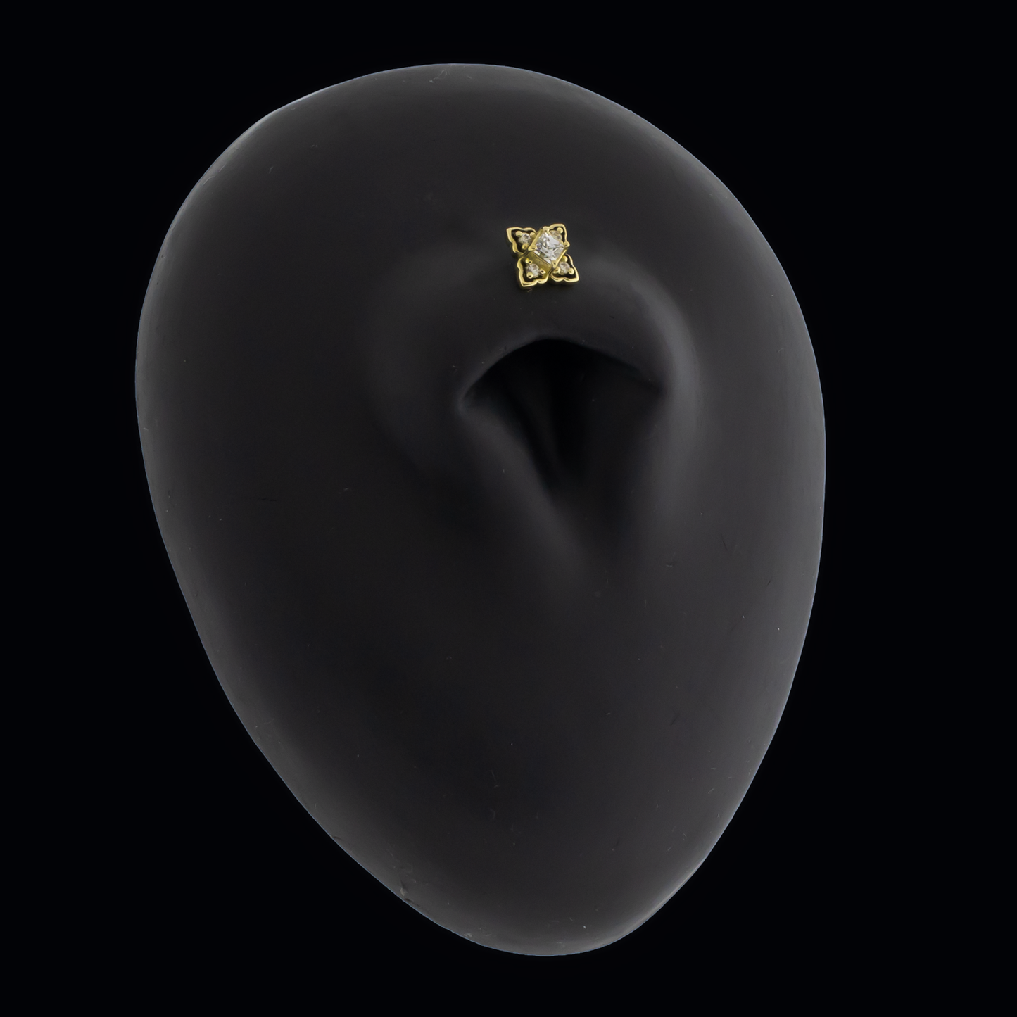 Asher - 18kt Gold Threadless End