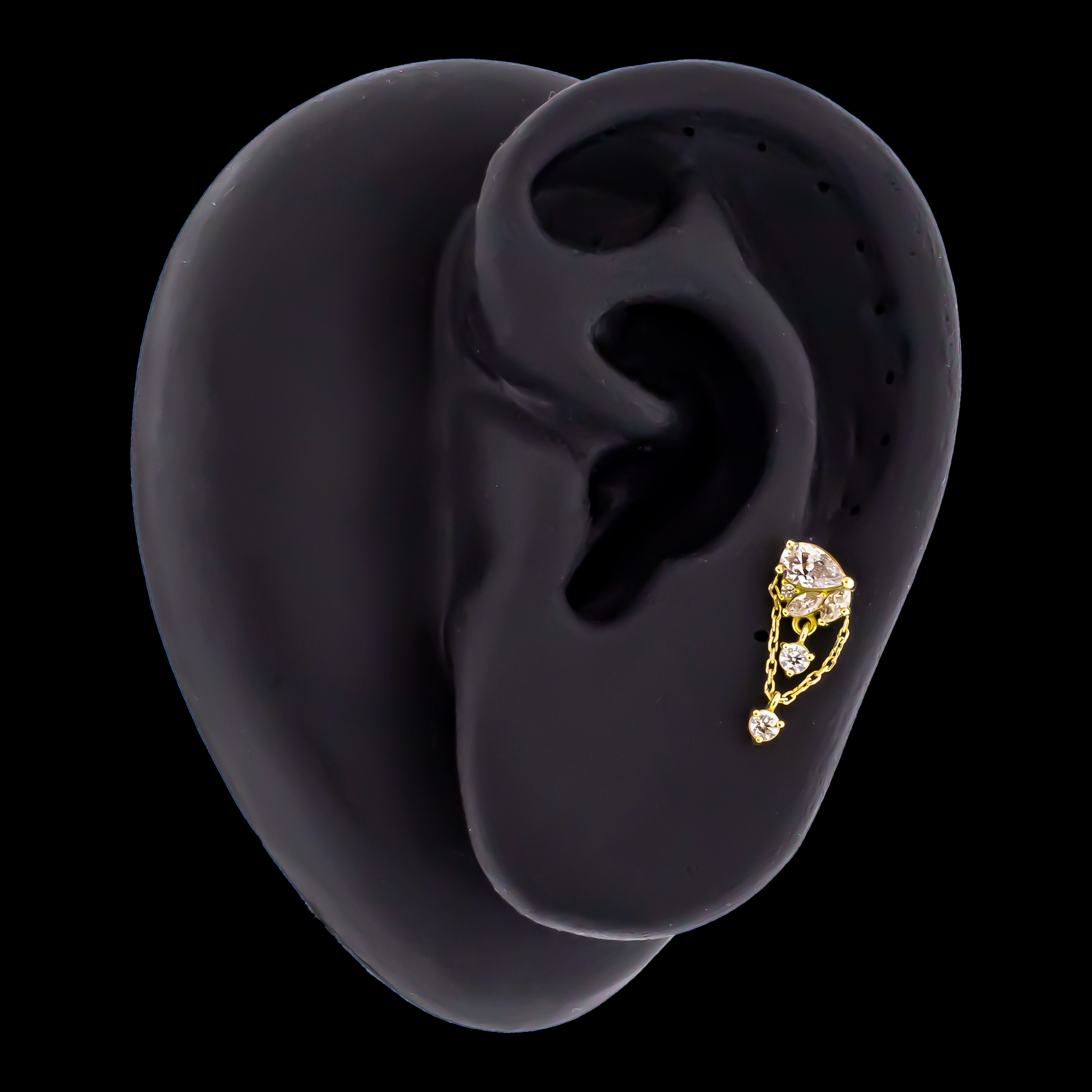 Atlas - 18kt Gold Threadless End