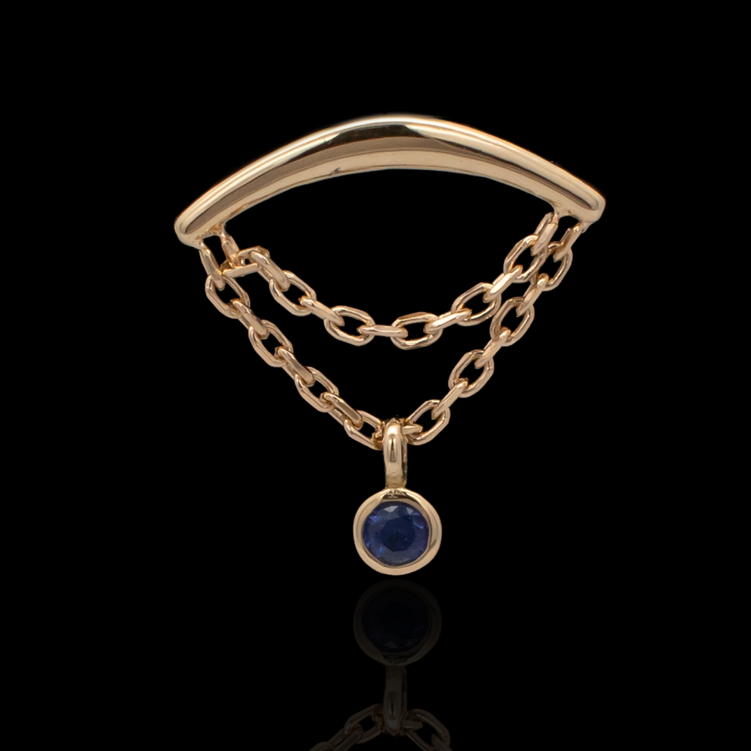 Ezra - 18kt Gold Threadless End