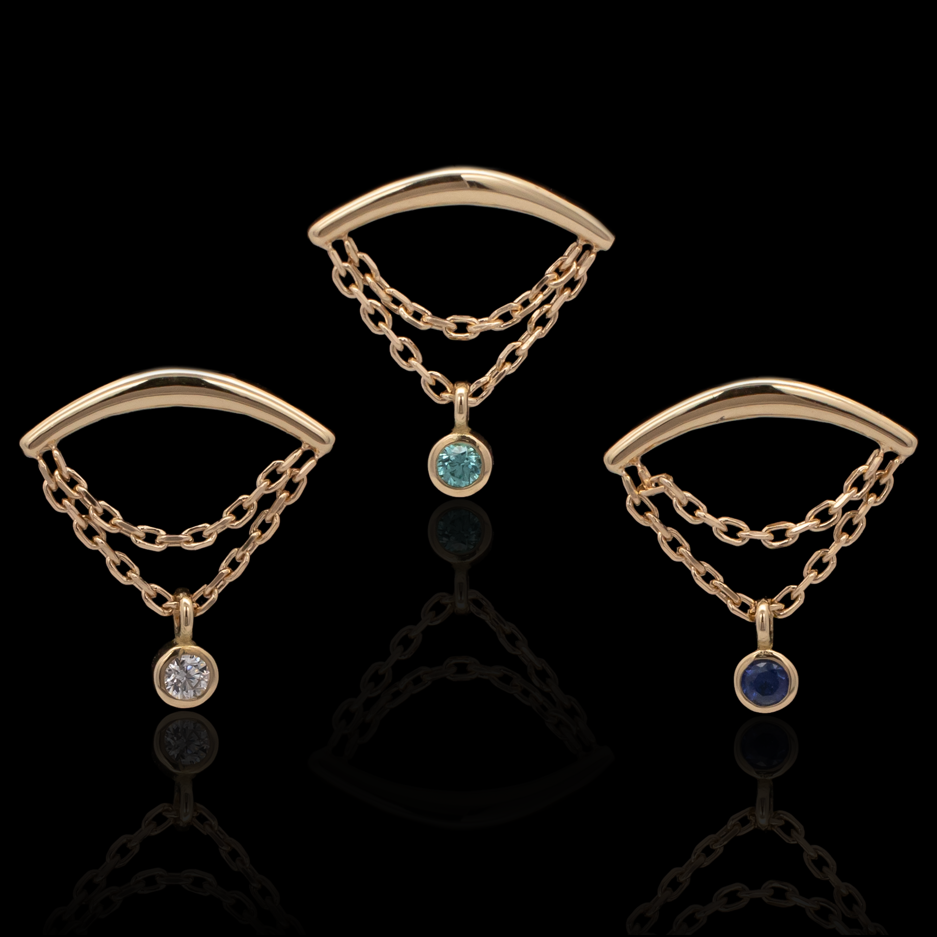 Ezra - 18kt Gold Threadless End