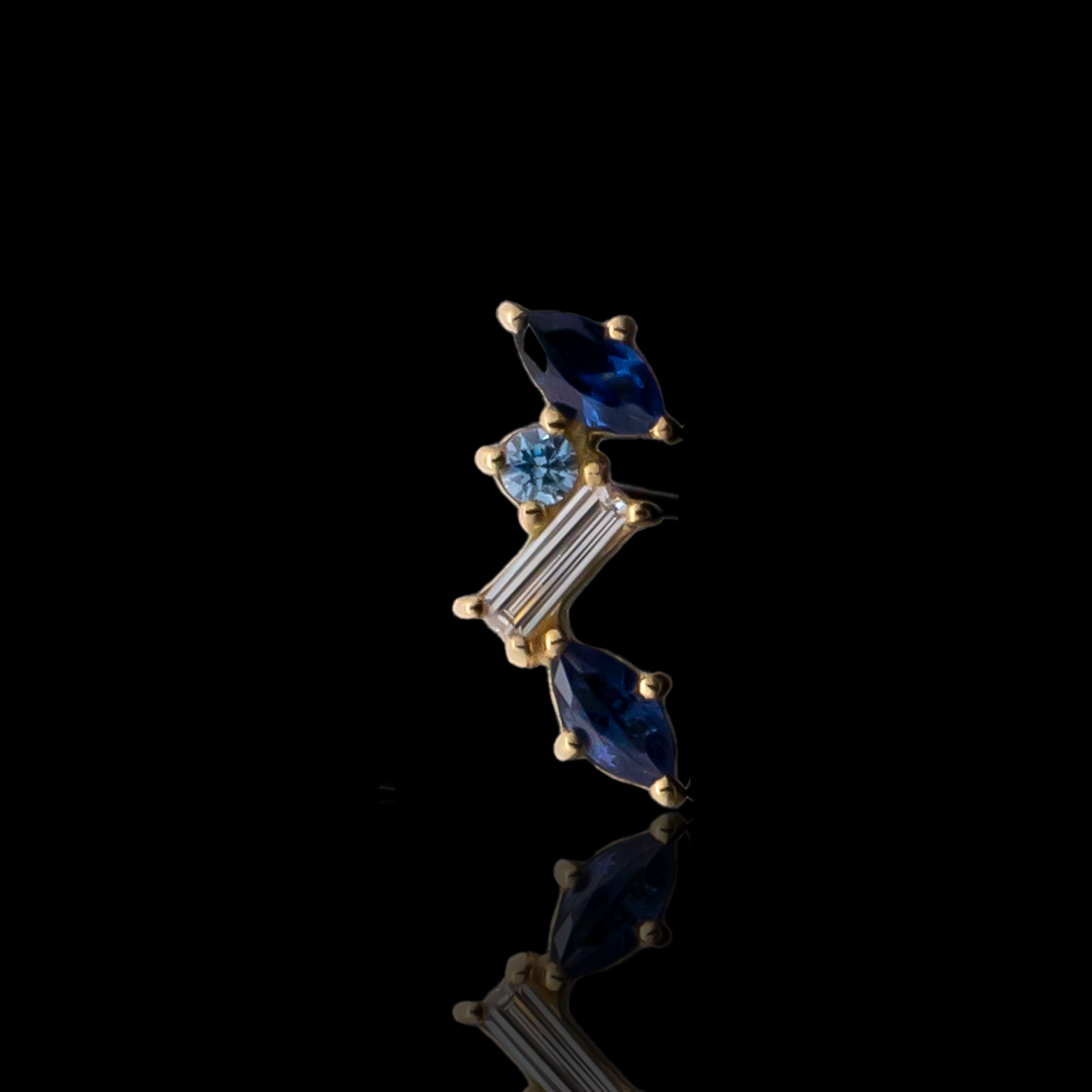 Ivy - 18kt Gold Threadless End