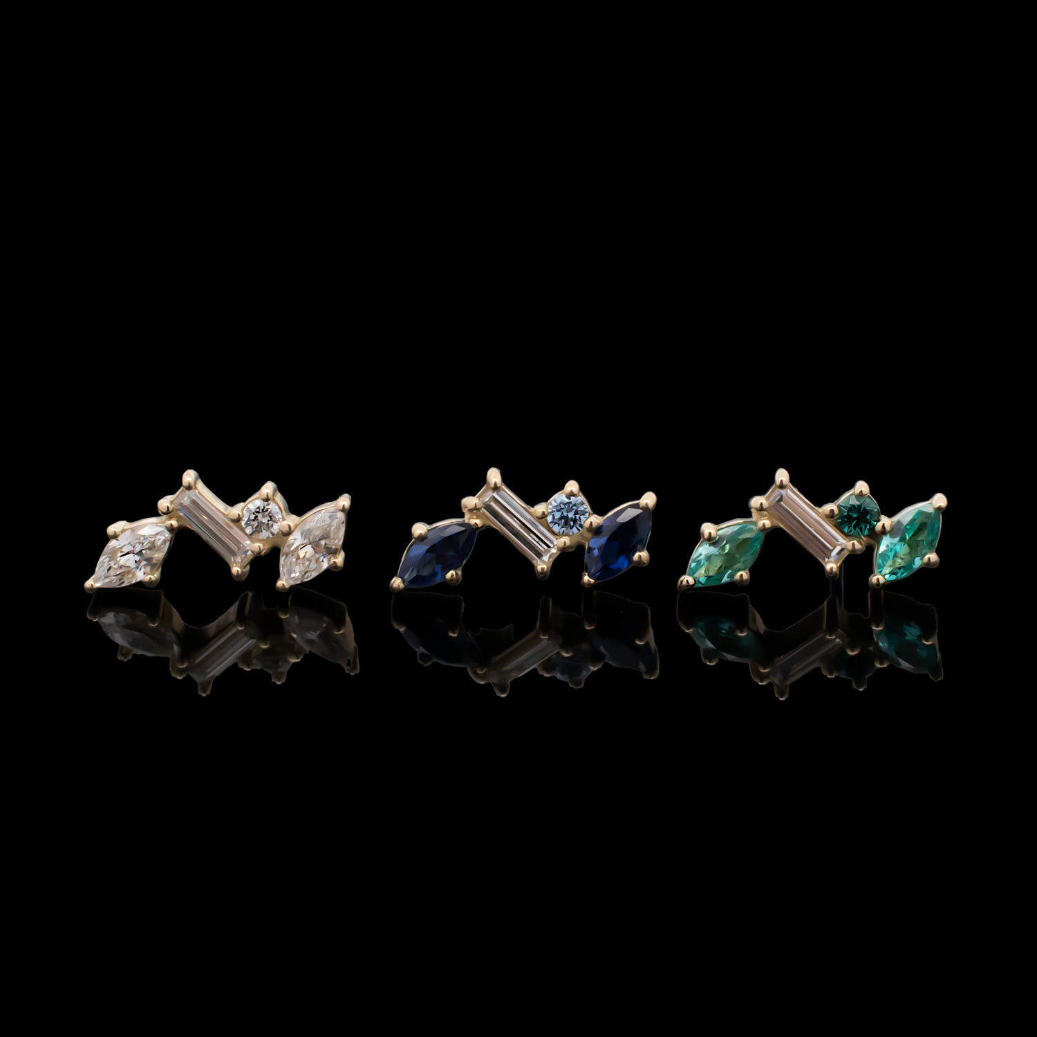 Ivy - 18kt Gold Threadless End