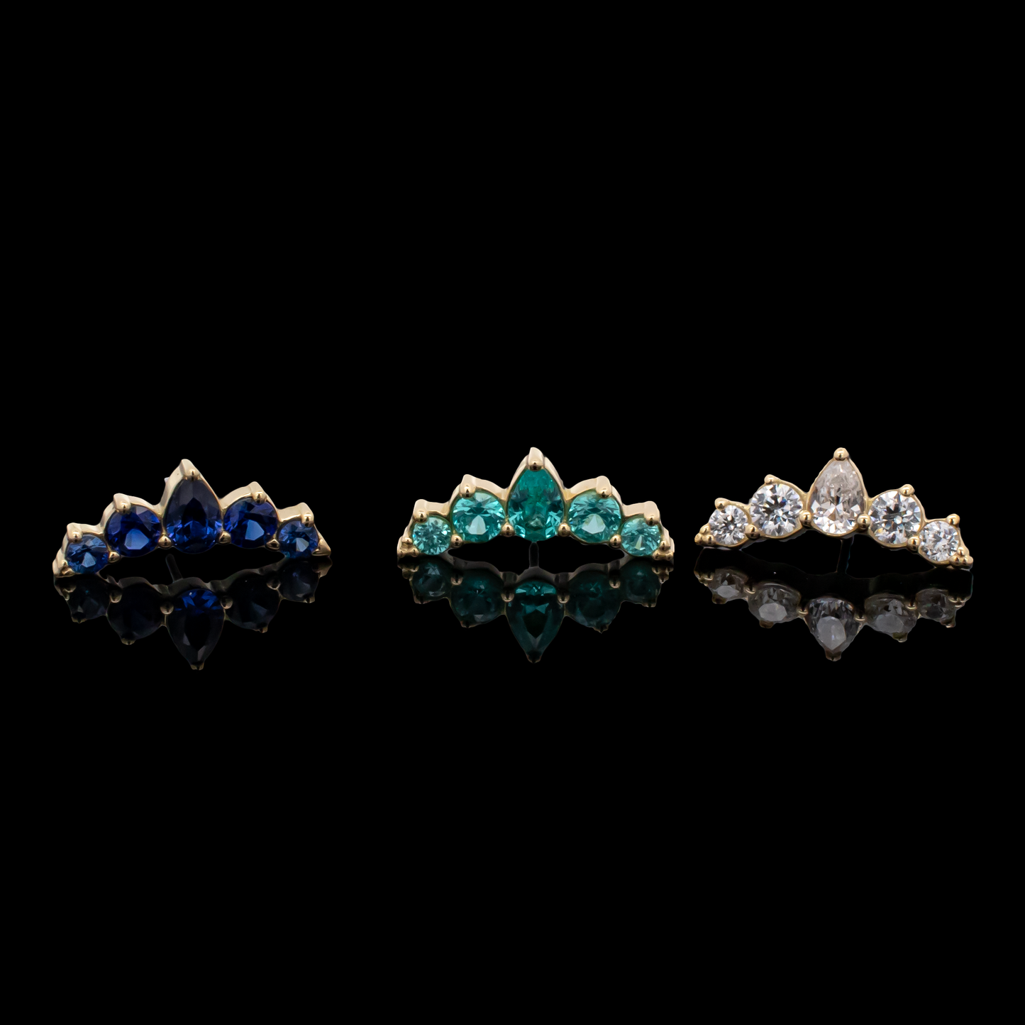 Levi - 18kt Gold Threadless End