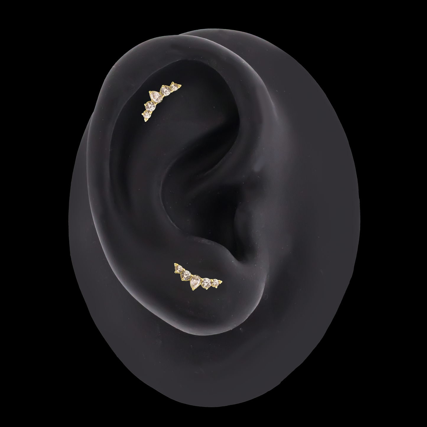 Levi - 18kt Gold Threadless End