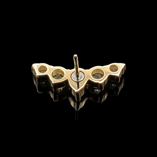 Levi - 18kt Gold Threadless End