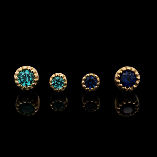 Alina - 18kt Gold Threadless End