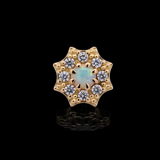 Solene - 18kt Gold Threadless End