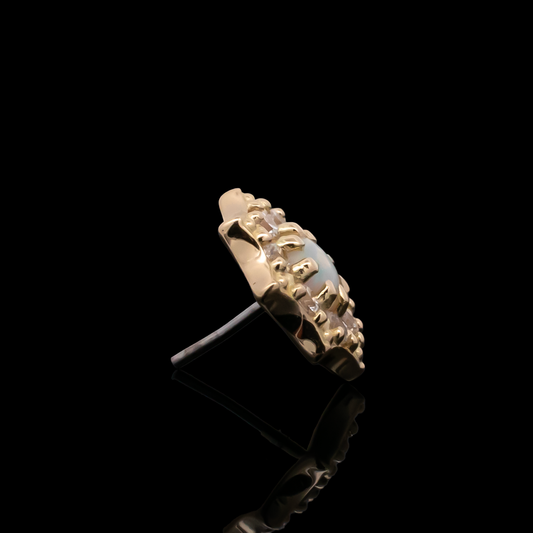 Solene - 18kt Gold Threadless End