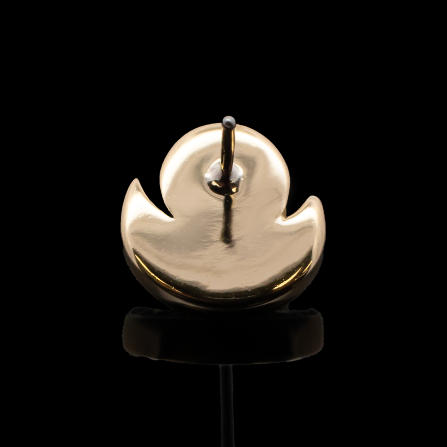 Sage - 18kt Gold Threadless End
