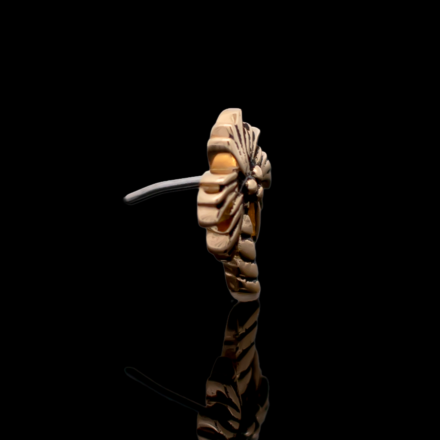 Palmera - 18kt Gold Threadless End
