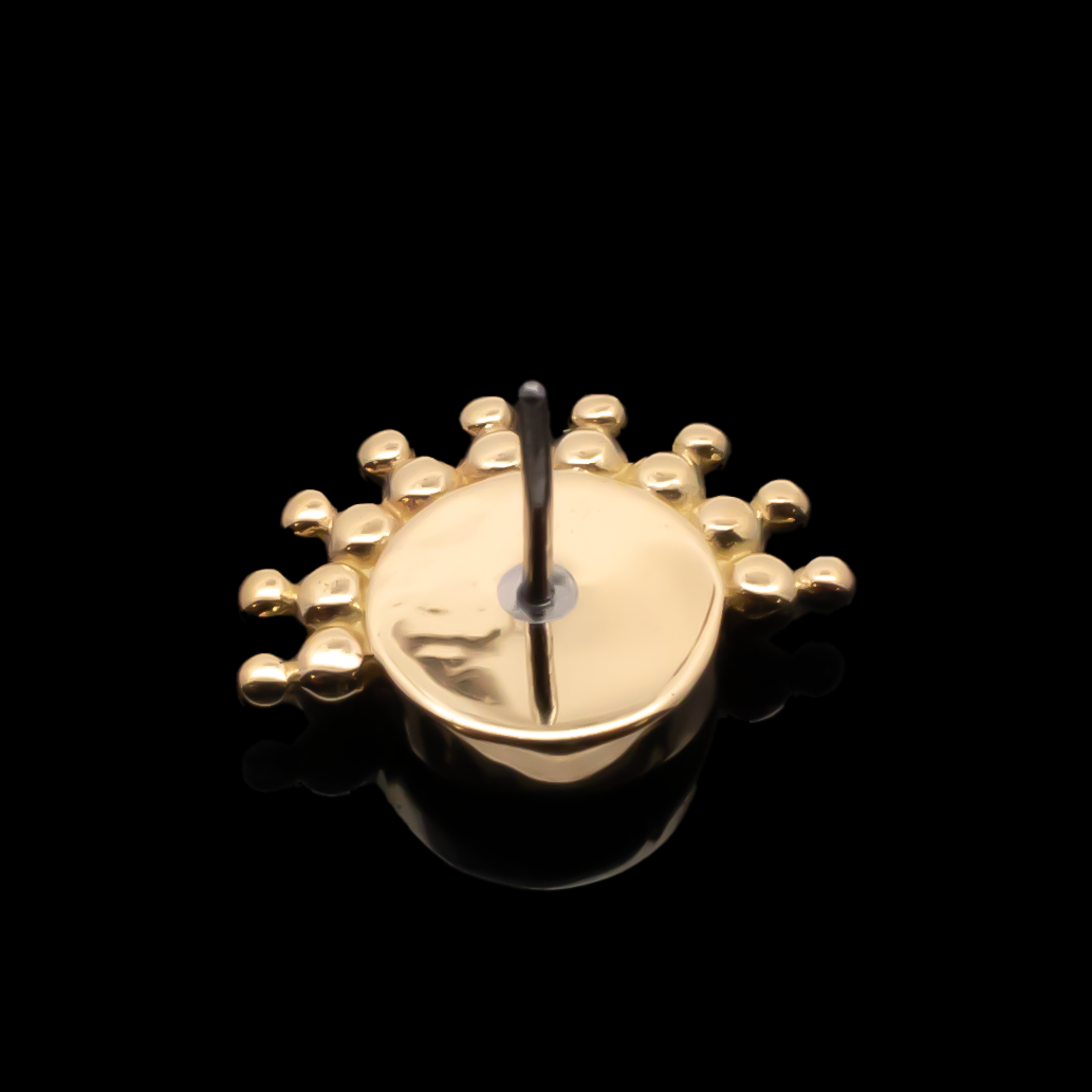 Skylar - 18kt Gold Threadless End