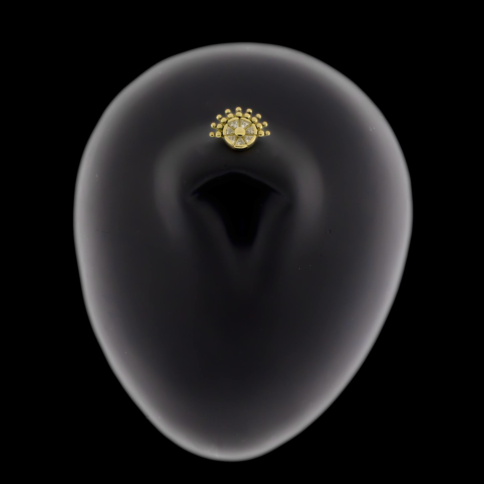 Skylar - 18kt Gold Threadless End