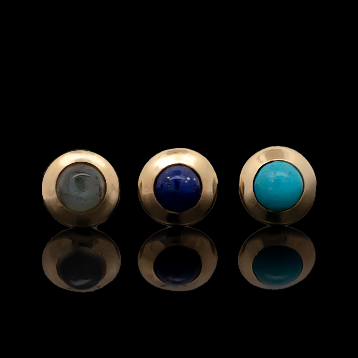 Indie - 18kt Gold Threadless End