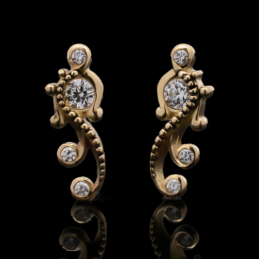 Eliana - 18kt Gold Threadless End