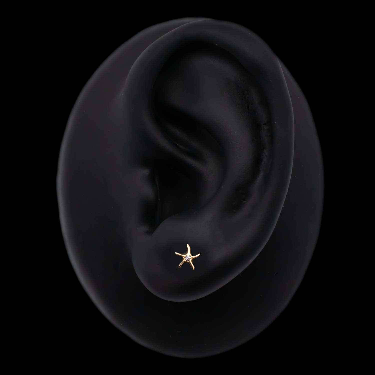 Maristar - 18kt Gold Threadless End - Pierced Addiction
