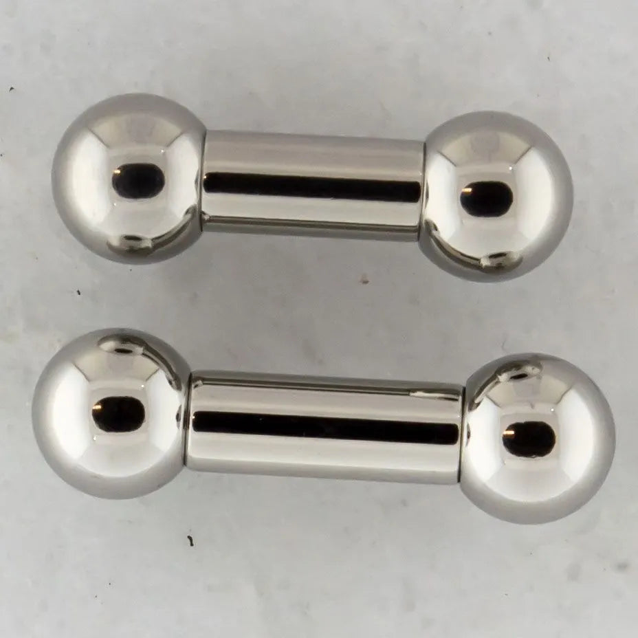 2G Steel Internally Threaded Barbells - Pierced Addiction